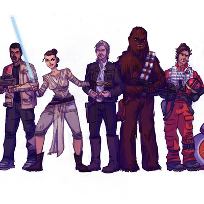 Space battle rises print