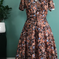 70's Front Zip Dress - Thumbnail 2
