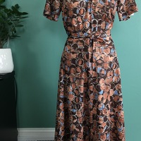 70's Front Zip Dress - Thumbnail 3