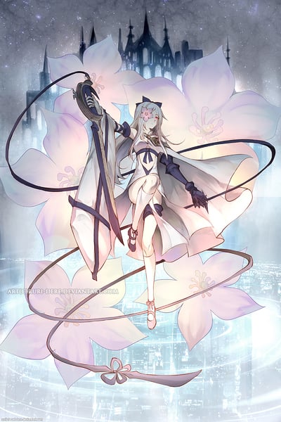 Drakenguard 3 Zero anime game art fan art Poster12x18'' Glossy