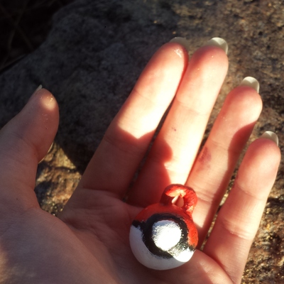 Pokeball charm