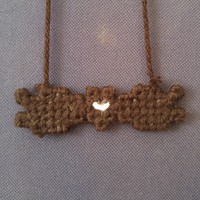Jack's Bow Tie Necklace inspired by Nightmare Before Christmas - Thumbnail 1