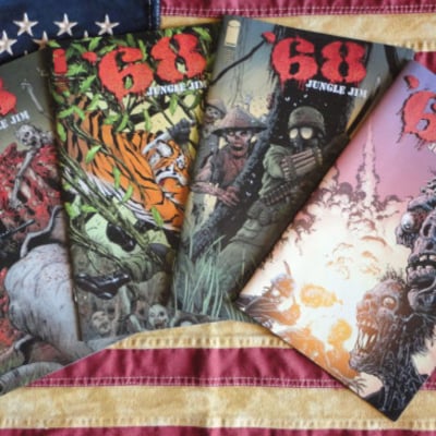 '68: jungle jim comic book set