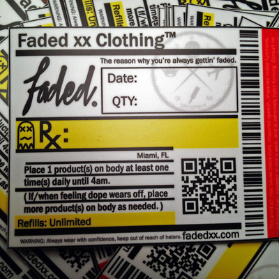 Prescription stickers