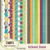 School Daze (Digi Scrap Kit) - Thumbnail 1