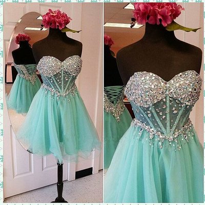 Short prom dress homecoming dresses pst1354