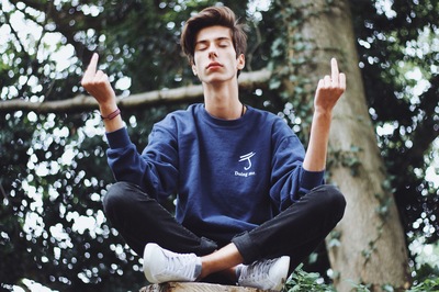 Newer Navy Sweatshirt