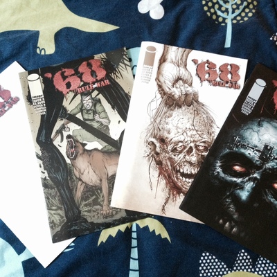 '68: rule of war comic book set (includes sketch cover)