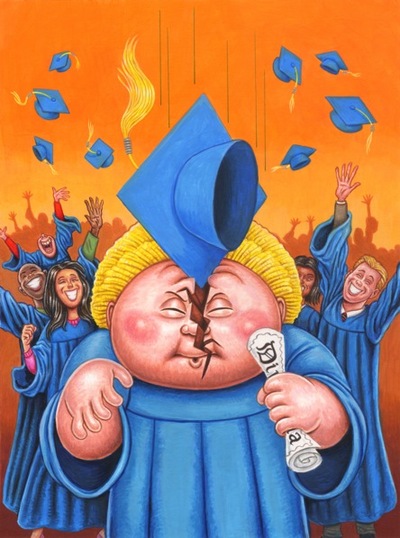 #61 Capped CALVIN / Robed ROB Final Art - Garbage Pail Kids BNS2