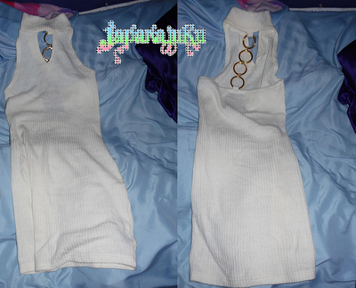 〖Sold Out〗D.I.A. White/Gold Dress