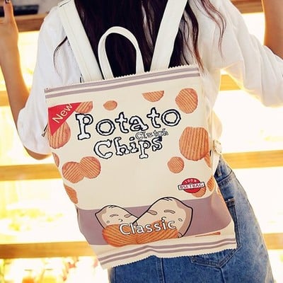 Harajuku potato chips backpack