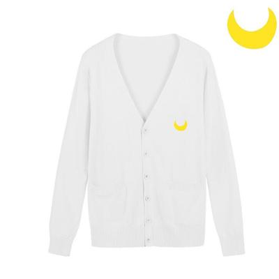 Japanese jk sailor moon emboridery cardigan - Thumbnail 5