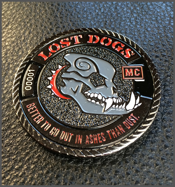 LDMC 2" Black Nickel Challenge Coin