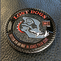 LDMC 2" Black Nickel Challenge Coin