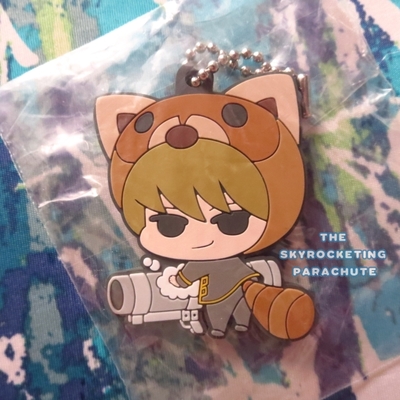Gintama - animal rubber strap - kagura / kamui / hijikata toushirou / katsura kotarou & elizabeth / okita sougo - 