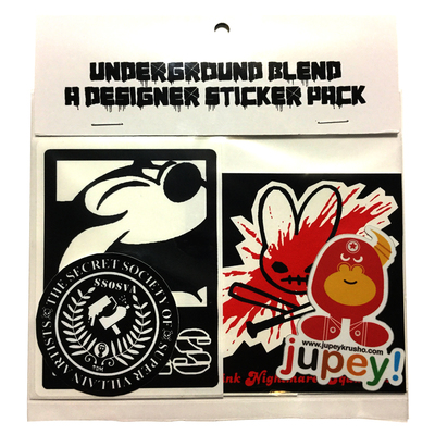 Underground blend - a designer sticker pack - vol07