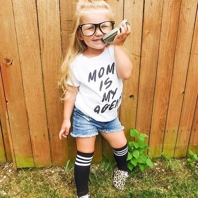 Knee high socks - stripe knee high socks - baby, toddler, children knee high socks