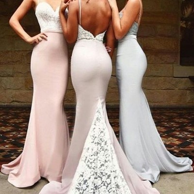 Mermaid bridesmaid dress, long bridesmaid dress, sexy bridesmaid dress, new design bridesmaid dress, popular wedding party dress, pd15018 - Thumbnail 1