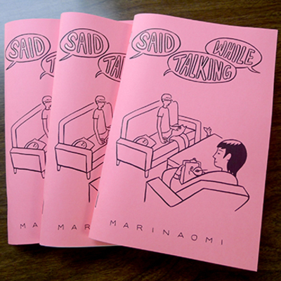 Said while talking by marinaomi