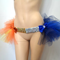 Sun and Moon Tutu Bustle Dance Costume Halloween Costume - Thumbnail 1