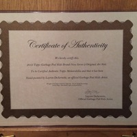 #93 Cheese LOUISE / LIN Berger Final Art - Garbage Pail Kids BNS2 - Thumbnail 2