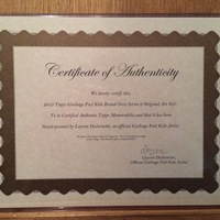 #97 Luau LUANN / PEG Roast Final Art - Garbage Pail Kids BNS2 - Thumbnail 1