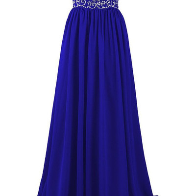 Sparkle blue sweetheart new style prom dresses, blue formal gowns, party dresses
