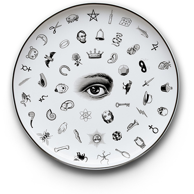 Surrealist plate by mark ryden 