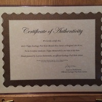 #141 CLAY Dreidel / Dizzy DEVIN Final Art - Garbage Pail Kids BNS3 - Thumbnail 1