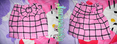 〖Sold Out〗MA＊RS MARS Sugar Gloss Pink Mini Skirt(Brand New)