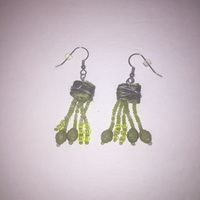 $2 Buck Deal- Beaded Drop Earrings - Thumbnail 1