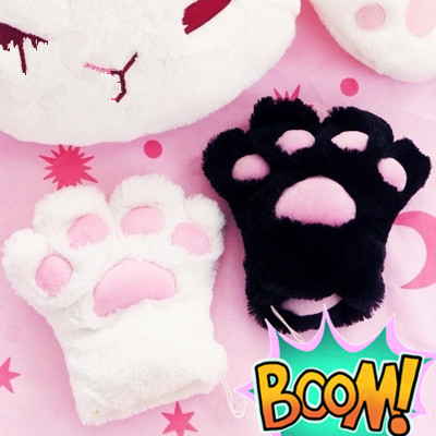 Harajuku cute catlike gloves - Thumbnail 4