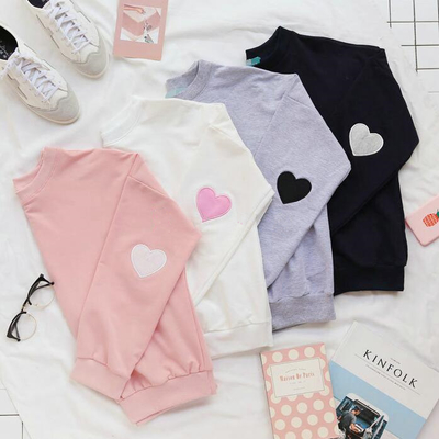 Harajuku heart sweatshirt - Thumbnail 5