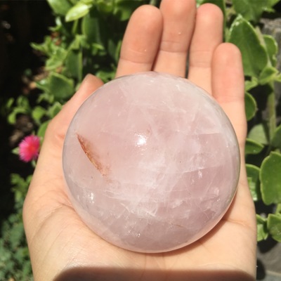 Rose Quartz Crystal Sphere