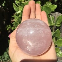 Rose Quartz Crystal Sphere  - Thumbnail 1
