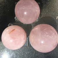 Rose Quartz Crystal Sphere  - Thumbnail 3