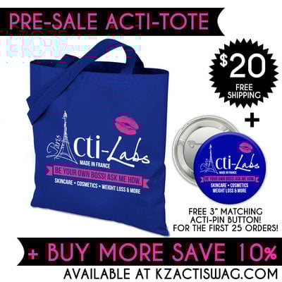 Acti-labs totebag -  pre-orders