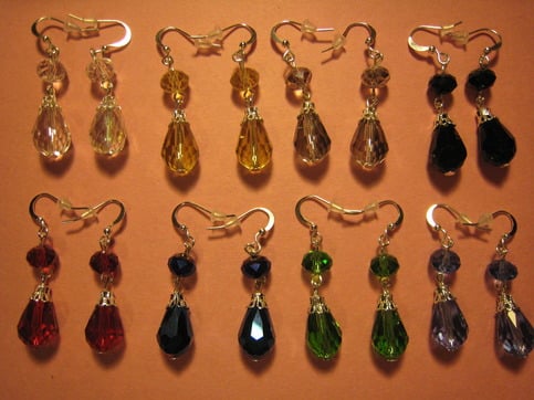 Swarovski Crystal Drop Earrings