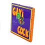 Handmade Coaster - Gay Rooster Vintage Citrus Crate Label - Handmade Recycled Tile Coaster - Thumbnail 2