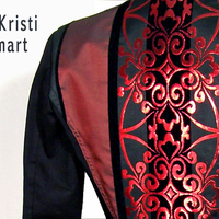 Evil Queen Pirate Princess cosplay circus coat by Kristi Smart - Thumbnail 4