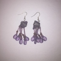 $2 Buck Deal- Beaded Drop Earrings - Thumbnail 1