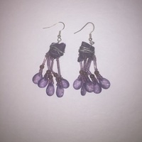 $2 Buck Deal- Beaded Drop Earrings - Thumbnail 2
