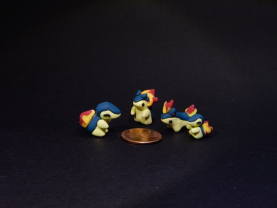 Mini Pokemon #155,156,157