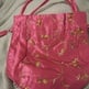 Pink Embroidery Handbag - Thumbnail 1