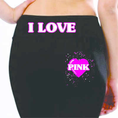 I love pink yoga pants # 120