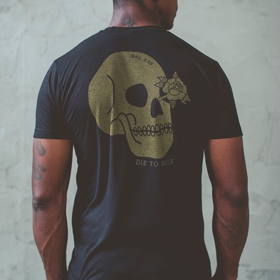 Dts rose skull unisex