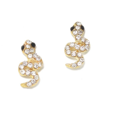 Snake w/ gems- gold - Thumbnail 4