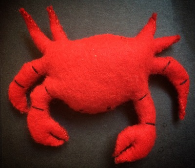 'The Crab' custom catnip toy!
