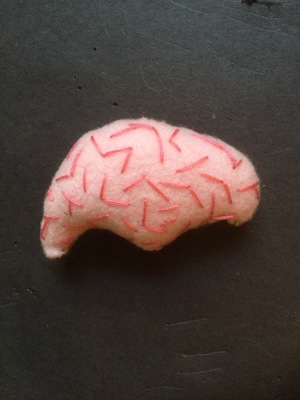 'The Brain' custom catnip toy!