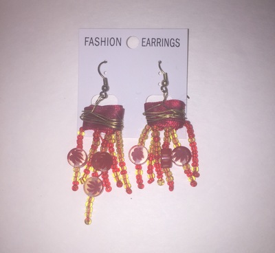 $2 Buck Deal- Beaded Drop Earrings